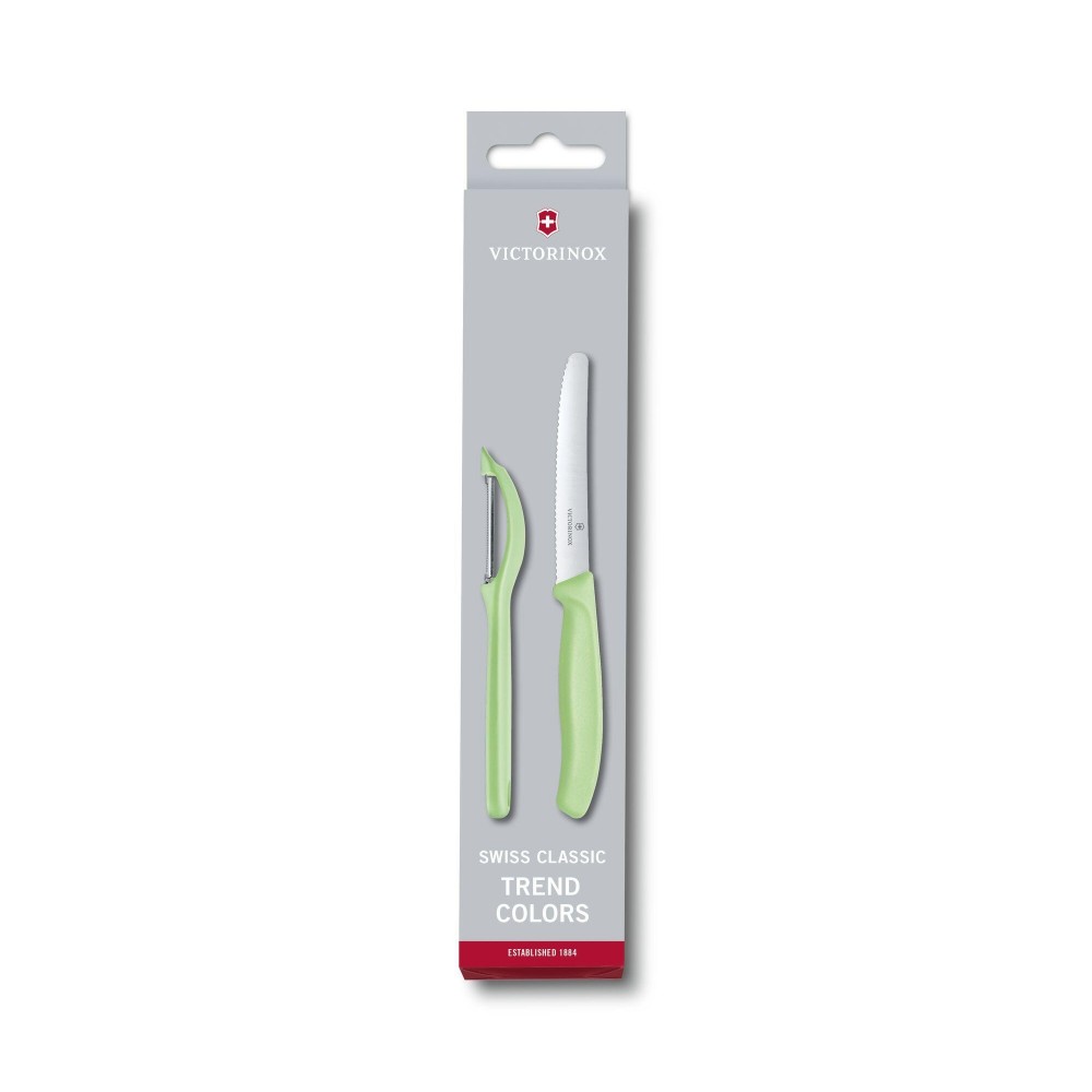 ​​​​Victorinox Swiss Classic Trend Colors Soyacak ve Domates Bıçak Seti 6.7116.21