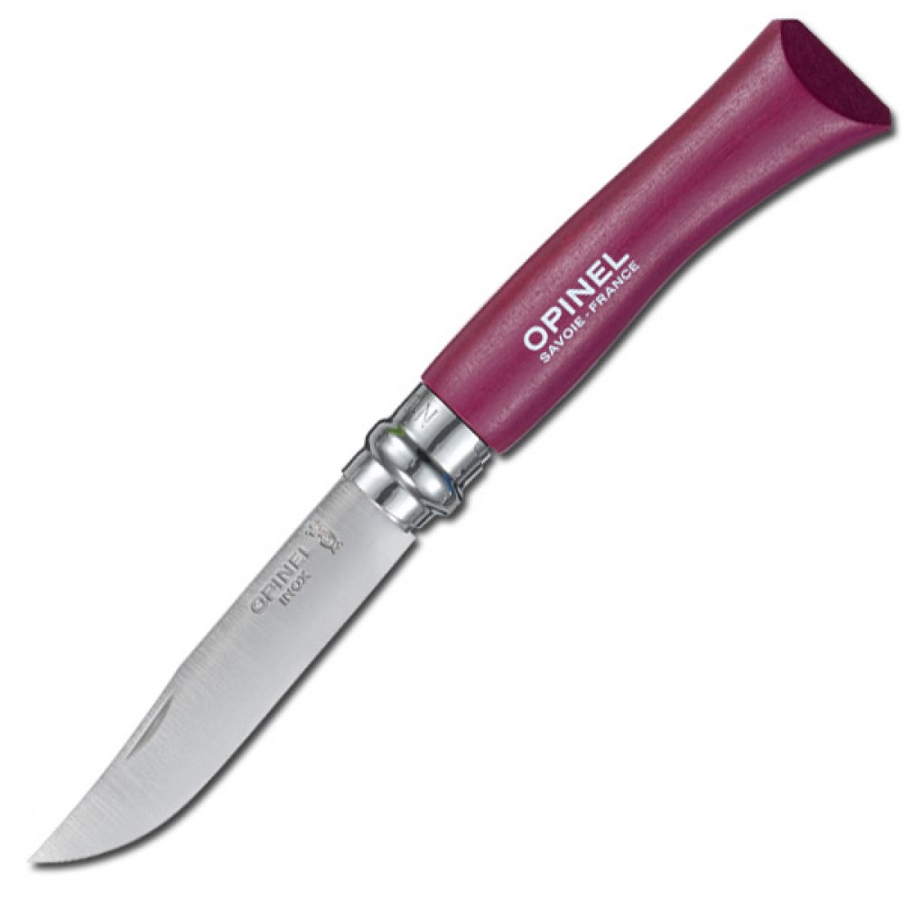 opinel-caki-no7-inox-celik-mor-kayin-sapli