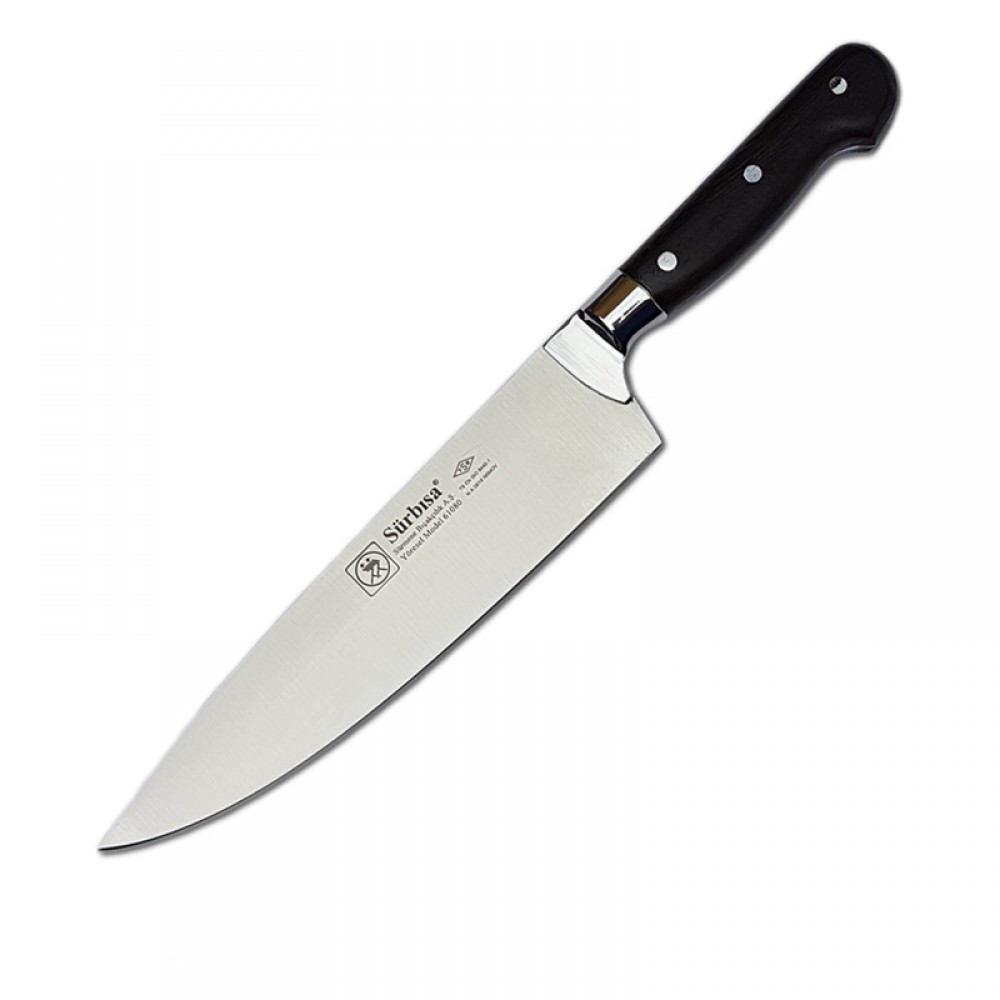 Sürmene Sürbisa Y61080 Yöresel Şef Bıçağı Pimli (16 cm)