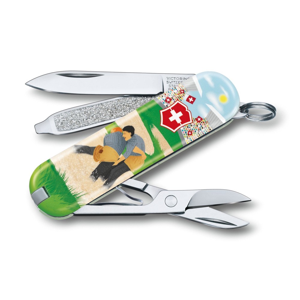 Victorinox Çakı 0.6223.L2009 Classic Swiss Wrestling Desenli 2020 Limitli