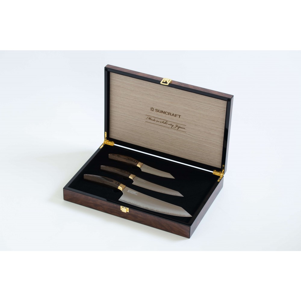 Suncraft Elegancia Şef Bıçak Seti KSK-SET3