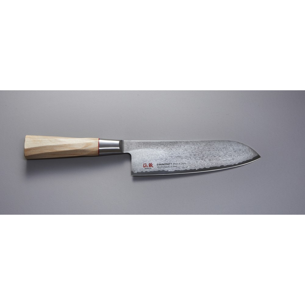 Suncraft Senzo Twisted Santoku Şef Bıçağı TO-04