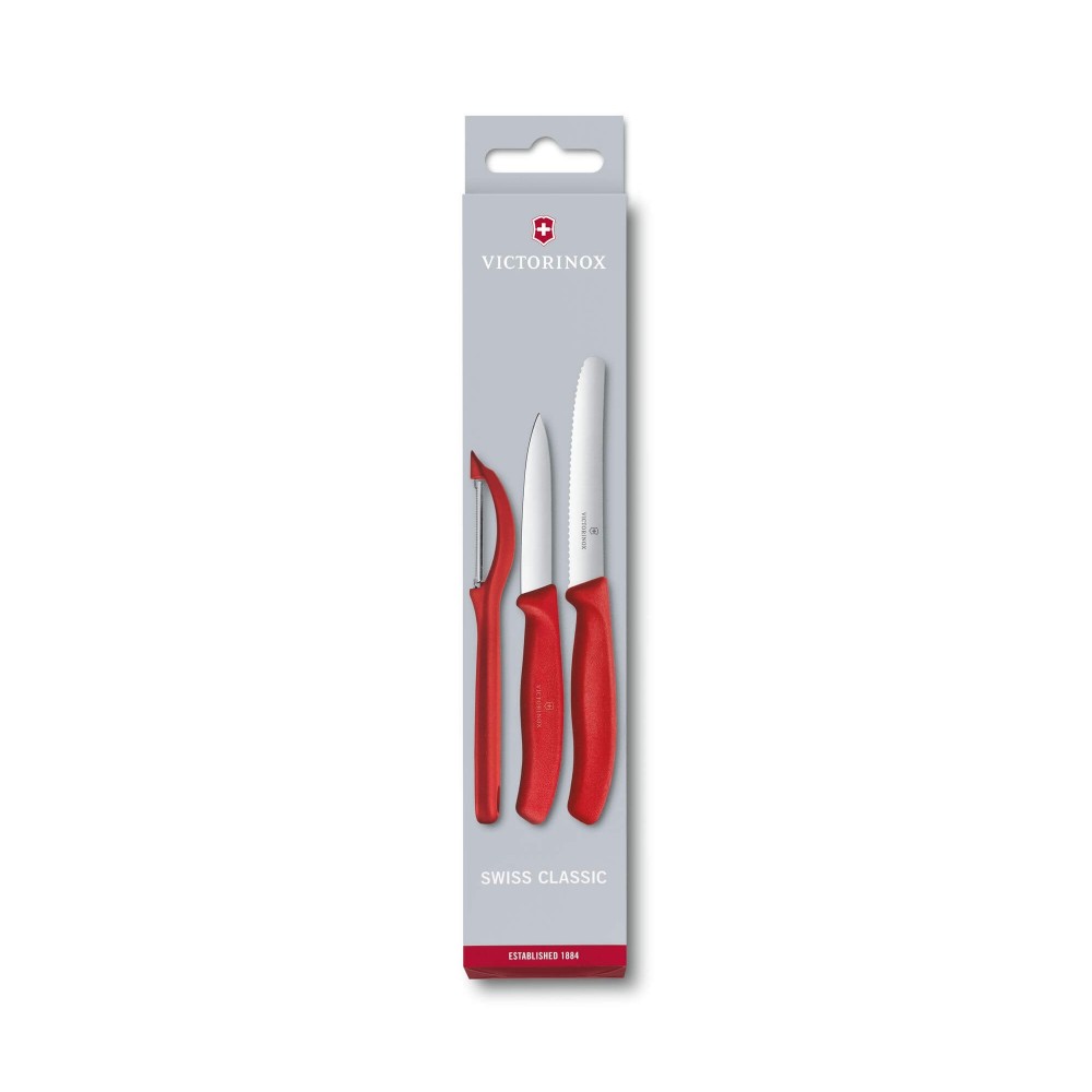 Victorinox 3 Parça Soyma Bıçakları Seti 6.7111.31