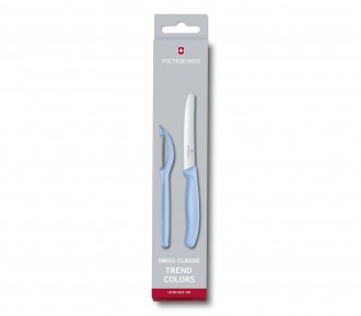 ​​​​Victorinox Swiss Classic Trend Colors Soyacak ve Domates Bıçak Seti 6.7116.21