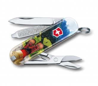 Victorinox Çakı 0.6223.L2002 Classic I Love Hiking Desenli 2020 Limitli