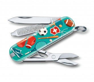 Victorinox Çakı 0.6223.L2010 Classic Sports World Desenli 2020 Limitli