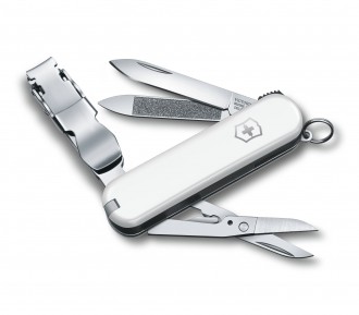 Victorinox Çakı 0.6463.7 Tırnak Makaslı Çakı Beyaz 580