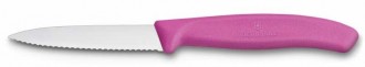 Victorinox Pembe Sebze Bıçağı Tırtıklı (8 cm) 6.7636.L115