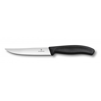 Victorinox 6.7933.12 12cm Siyah Tırtıklı Biftek Steak Bıçağı