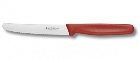 Victorinox Domates Sosis Bıçağı 5.0831 (11 cm) Kırmızı Saplı