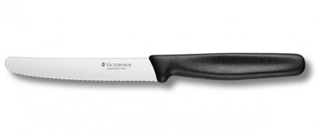 Victorinox Domates Sosis Bıçağı 5.0833 (11 cm) Siyah Saplı
