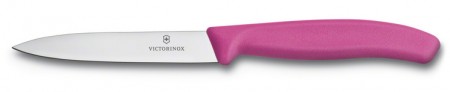 Victorinox Pembe Sebze Bıçağı Düz (10 cm) 6.7706.L115