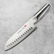 Global Japon Ukon Santoku Şef Bıçağı Oluklu GU-04 (Yoshikin)