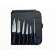 Pirge Deluxe Çantalı Santoku Şef Bıçak Seti (7 Parça) 