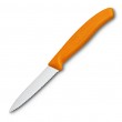 Victorinox Turuncu Sebze Bıçağı Tırtıklı (8cm) 6.7636.L119