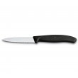 Victorinox Siyah Sebze Bıçağı Tırtıklı (8 cm) 6.7633