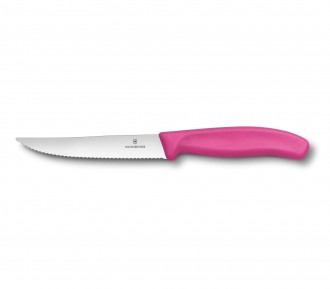 Victorinox 6.7936.12L5 Pembe Steak ve Pizza Gurme Bıçağı