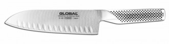 Global Japon Oluklu Santoku Şef Bıçağı G80 (Yoshikin)