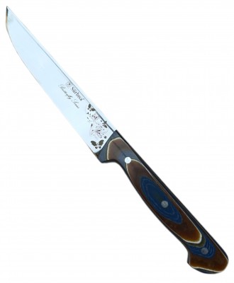 Sürmene Sürbisa 61001V Mutfak Bıçağı Kelebek Serisi Mavi 16cm