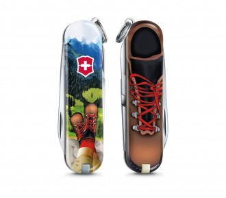 Victorinox Çakı 0.6223.L2002 Classic I Love Hiking Desenli 2020 Limitli