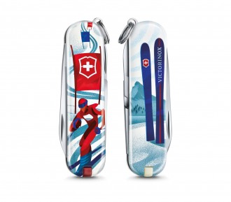 Victorinox Çakı 0.6223.L2008 Classic Ski Race Desenli 2020 Limitli