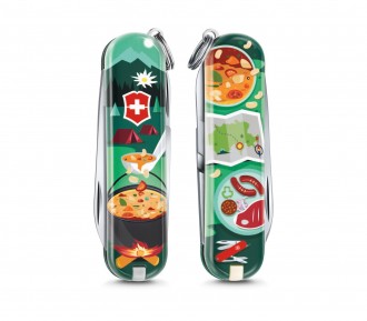 Victorinox Çakı 0.6223.L1907 Swiss Mountain Dinner Desenli 2019 Limitli