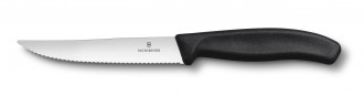 Victorinox 6.7933.12 12cm Siyah Tırtıklı Biftek Steak Bıçağı