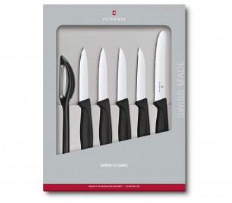 Victorinox 6 Parça Soyma Bıçakları Seti 6.7113.6g