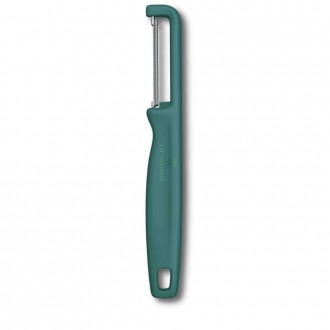 Victorinox IOTA Tırtıklı Kenar Çift Taraf Yeşil Soyacak 6.0943.4
