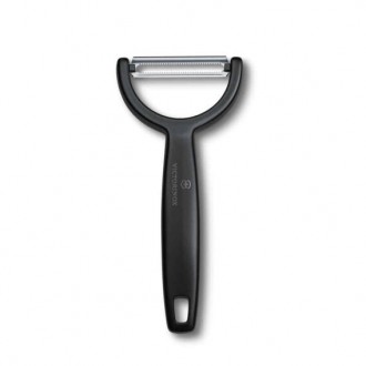 Victorinox Tırtıklı Kenar Çift Taraf Siyah Soyacak YPSO 6.0963.3