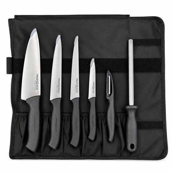 Pirge Master Şef (Chef) Çantalı Bıçak Seti 7 Parça 